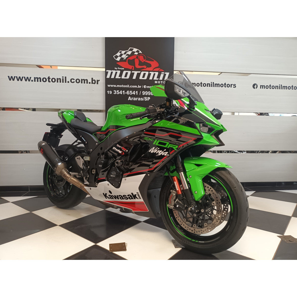 KAWASAKI NINJA ZX10 R KRT VERDE 2022